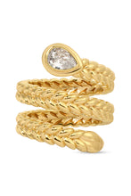 Load image into Gallery viewer, Emmeline Gold Wrap Ring