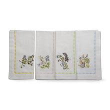Load image into Gallery viewer, Meadow Embroidered Napkin S/4