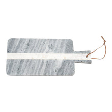 Load image into Gallery viewer, Grey Marble Serving Platter