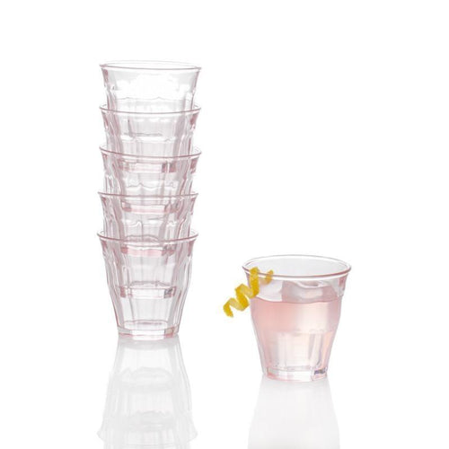 Bistro Glass Pink Set/2