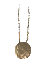 Load image into Gallery viewer, Round Pendant Necklace