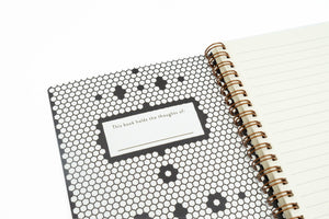 Retro Title Handmade  Notebook