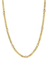 Daisy Link Chain Necklace