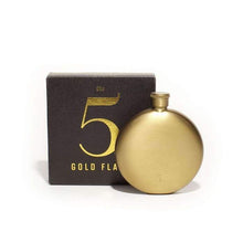 Load image into Gallery viewer, Gold 5oz Flask