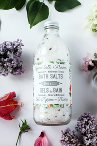 Lavender + Hibiscus Bath Salt