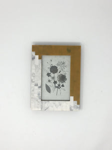 Yellow and White Frame (4 x 6)