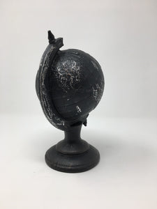 Antique Black Globe