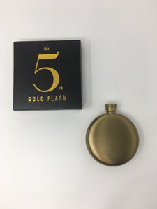 Gold 5oz Flask