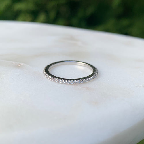 Silver Eternity Ring