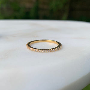 Gold Eternity Ring