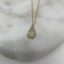 Load image into Gallery viewer, White Druzy Necklace