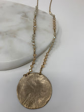 Load image into Gallery viewer, Round Pendant Necklace