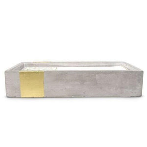 Urban Gold Rectangle Candle